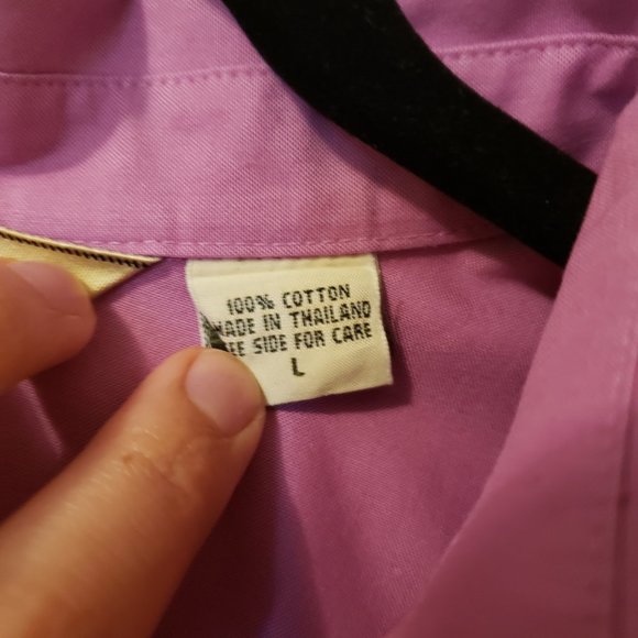 Women's Eddie Bower Wrinkle Resistant Size Large Shirt with 3/4 Sleeve - Picture 5 of 5